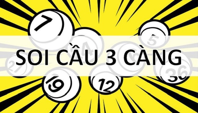 Soi cầu miền bắc 3 càng