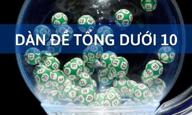 Công thức soi cầu dàn đề theo tổng các số nhỏ hơn 10